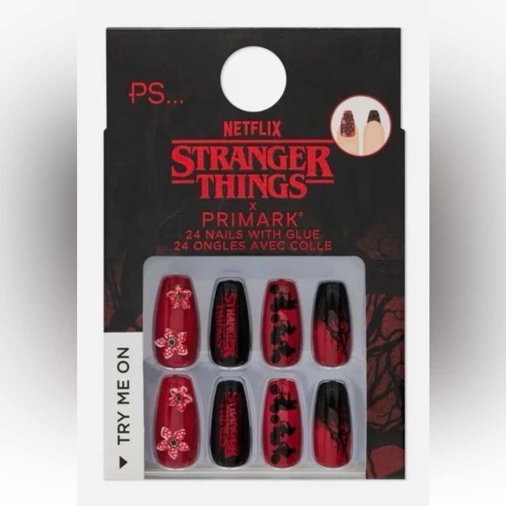 Stranger Things X Primark Press-On Nails